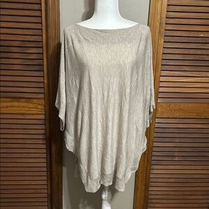 Splendid Beige Tunic Top for Women